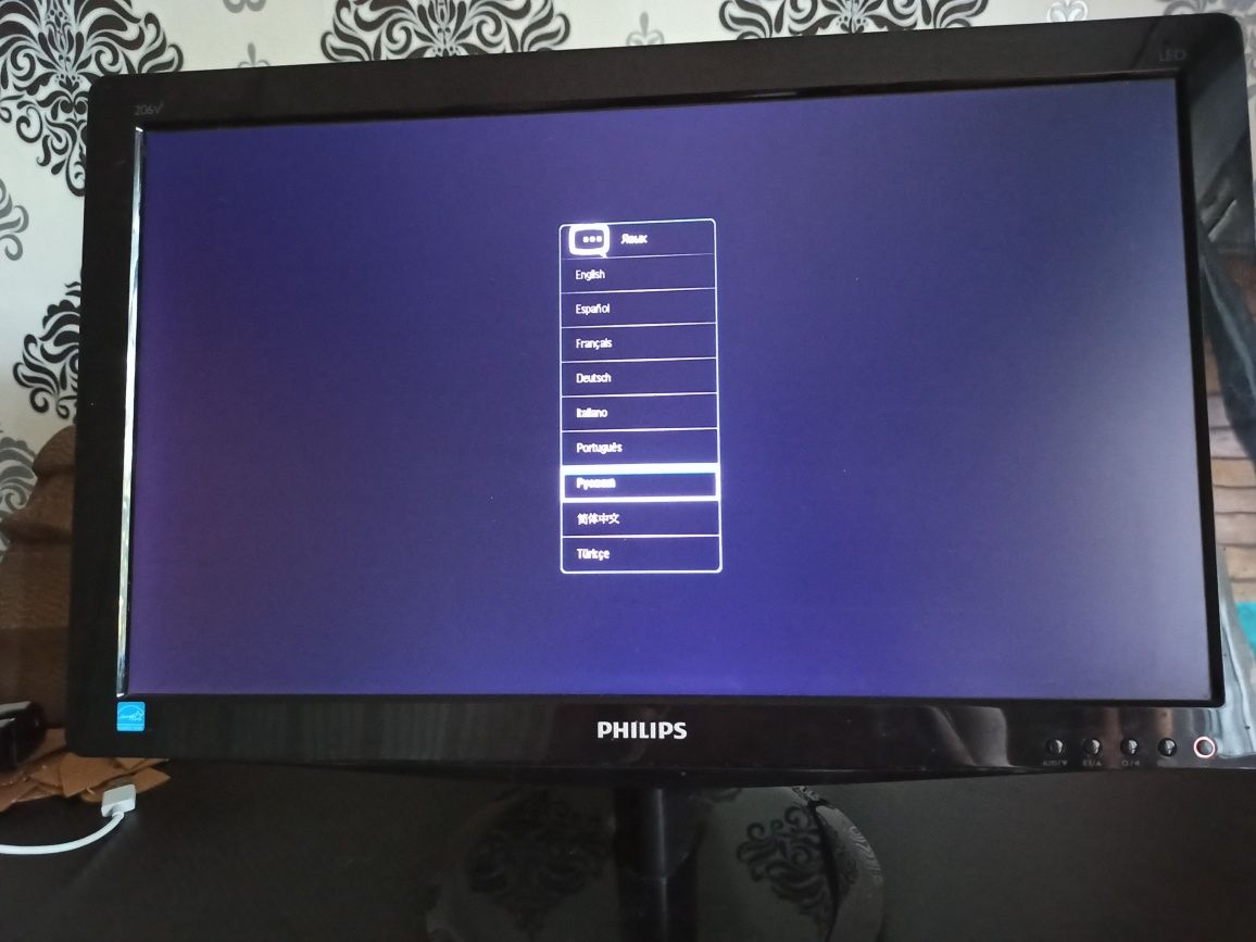 Монитор philips 206v3l