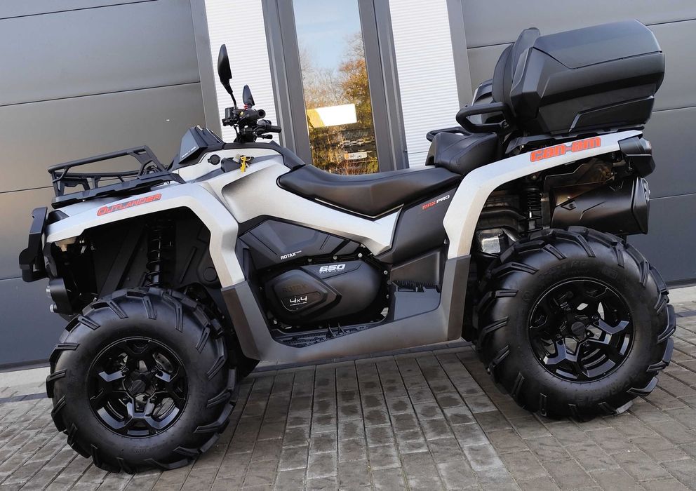 Can-Am Outlander 650 MAX PRO, T3B, 1170km, IDEALNY, 2017r, DOPOSAŻONY!