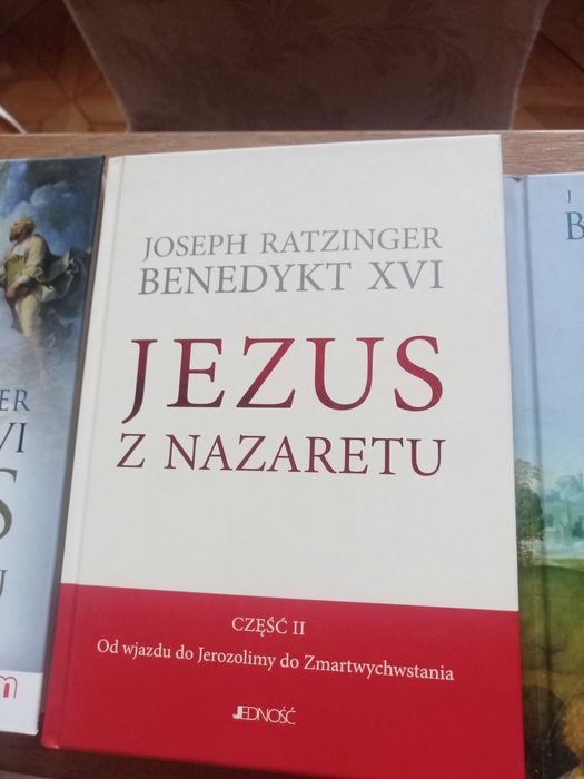 Benedykt XVI Jezus z Nazaretu 3 tomy