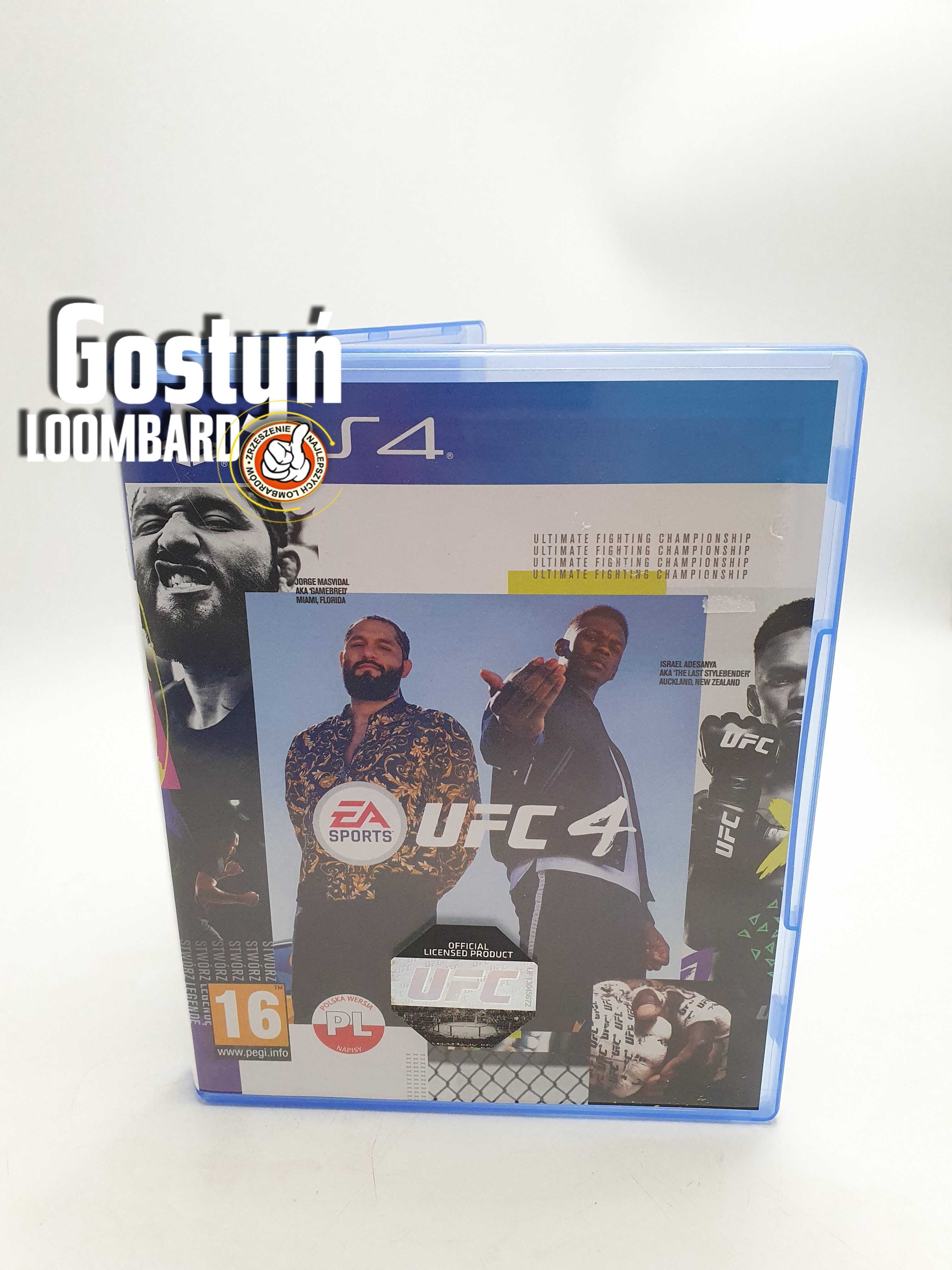 od Loombard Gostyń Gra EA SPORTS UFC 4 PS4