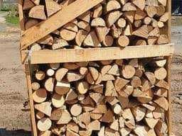 Дуб граб береза сухие рубаные от 1 куб