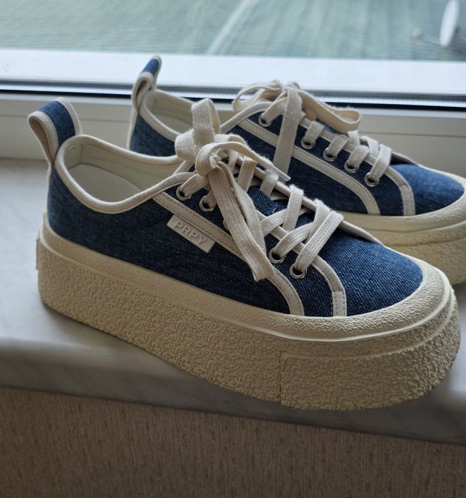 Жіночі джинсові снікерси PRPY