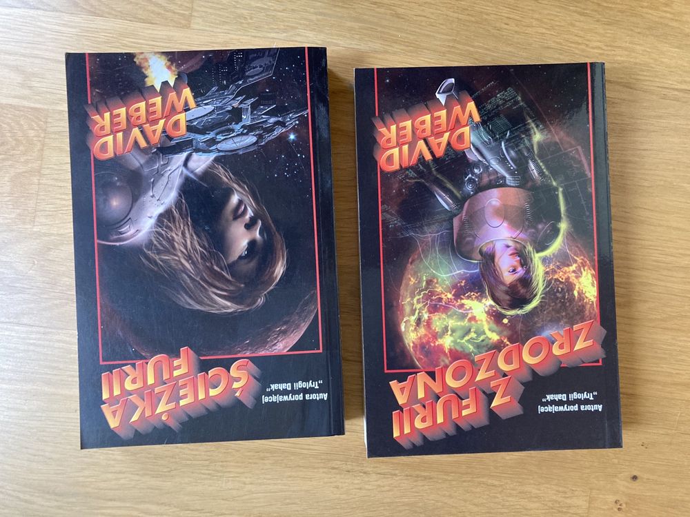 David Weber z furii zrodzona ścieżka furii komplet tom 1 i 2