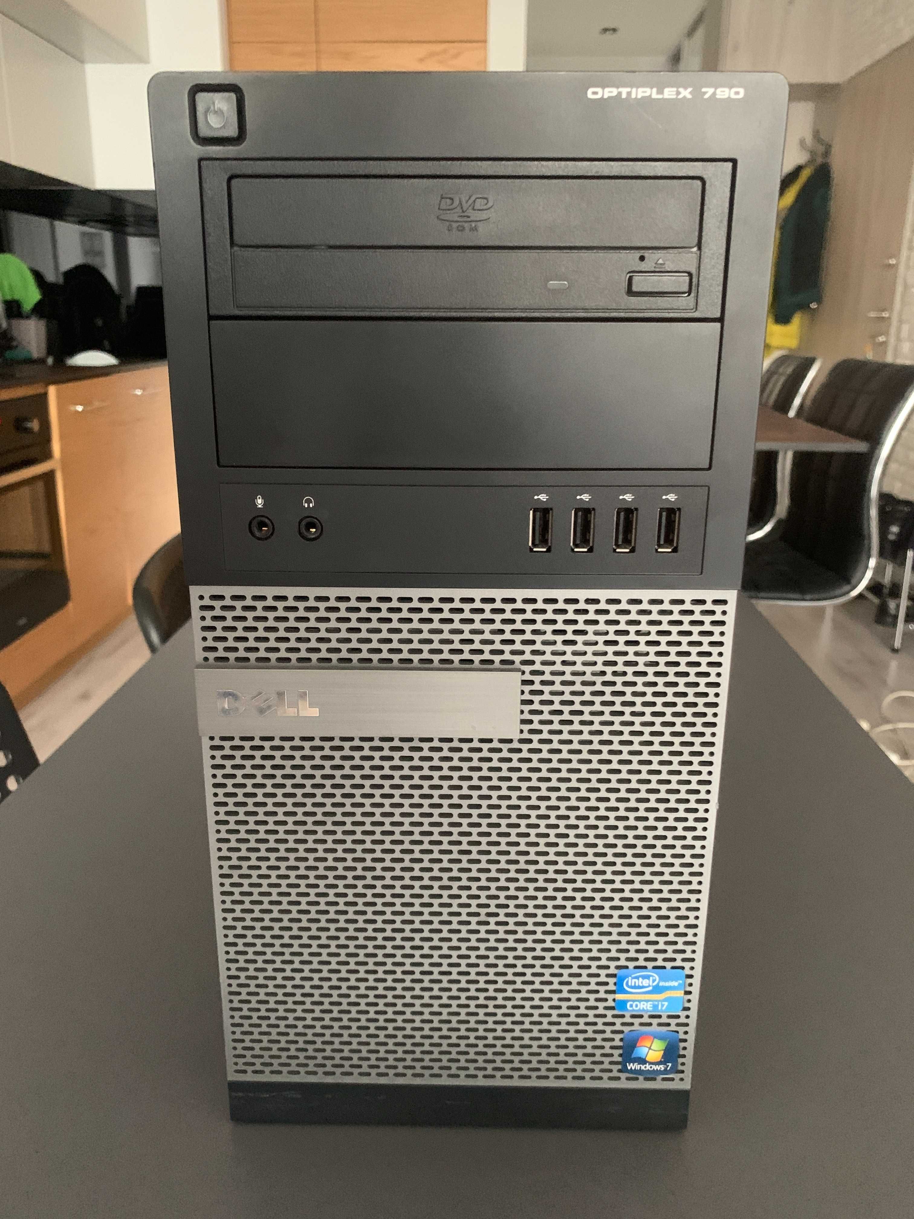 Dell Optiplex 790, i7-2600 (3,4GHz), 16GB, SSD 1 TB, Radeon 6450