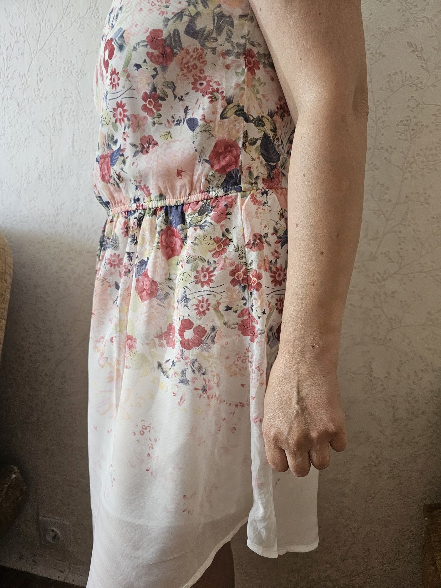 Sukienka damska, sukienka letnia w kwiaty Sinsay XS NOWA