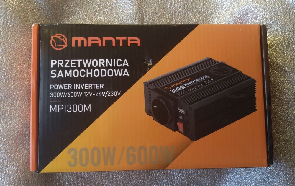 Przetwornica samochodowa Manta 12V-24V/230V