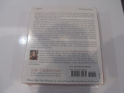 kolekcja audiobook Life undercover Amaryllis Fox język angielski