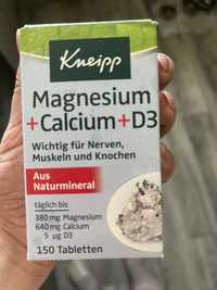 Вітаміни з Німеччини Kneipp магній+кальцій+D3