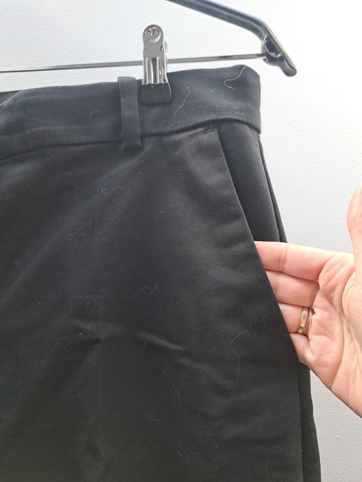 Eleganckie czarne spodnie damskie H&M • rozm. 42 (L)