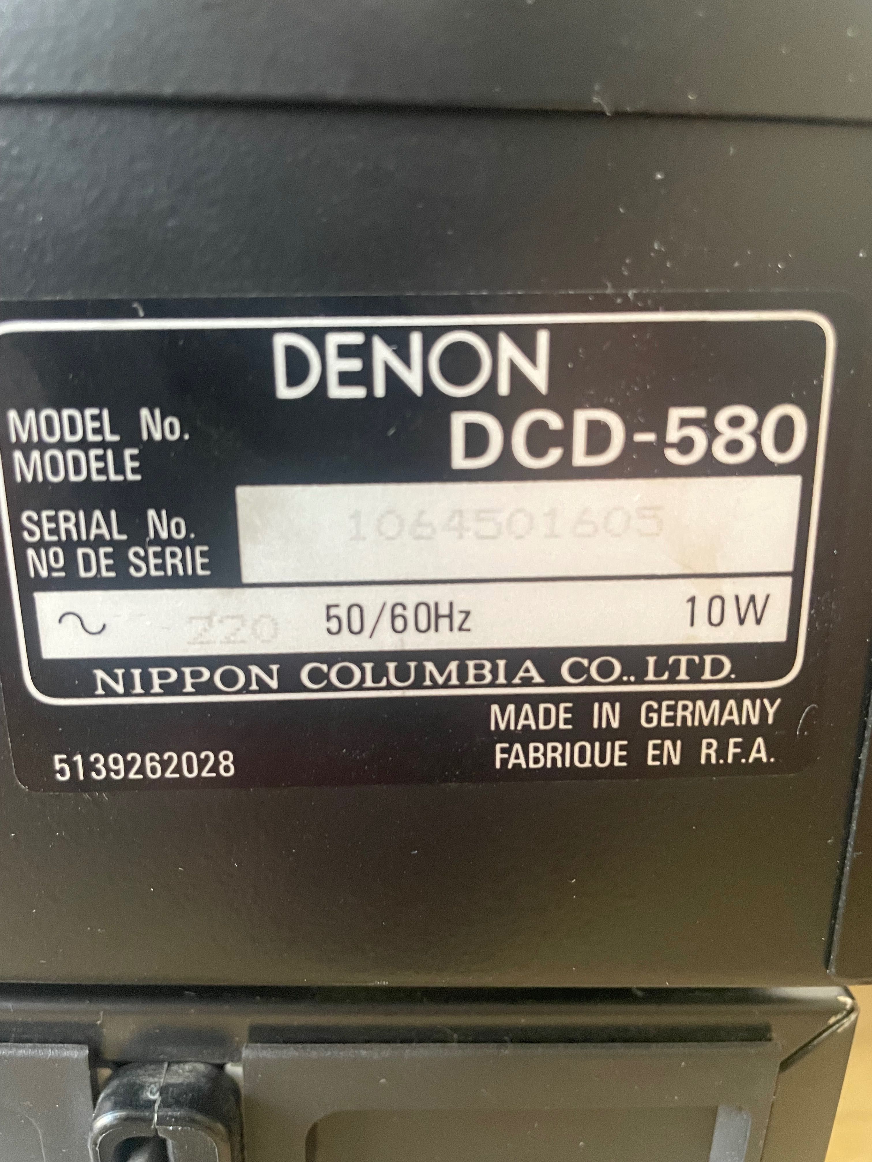 Wieża HI-FI denon segment z kolumnami