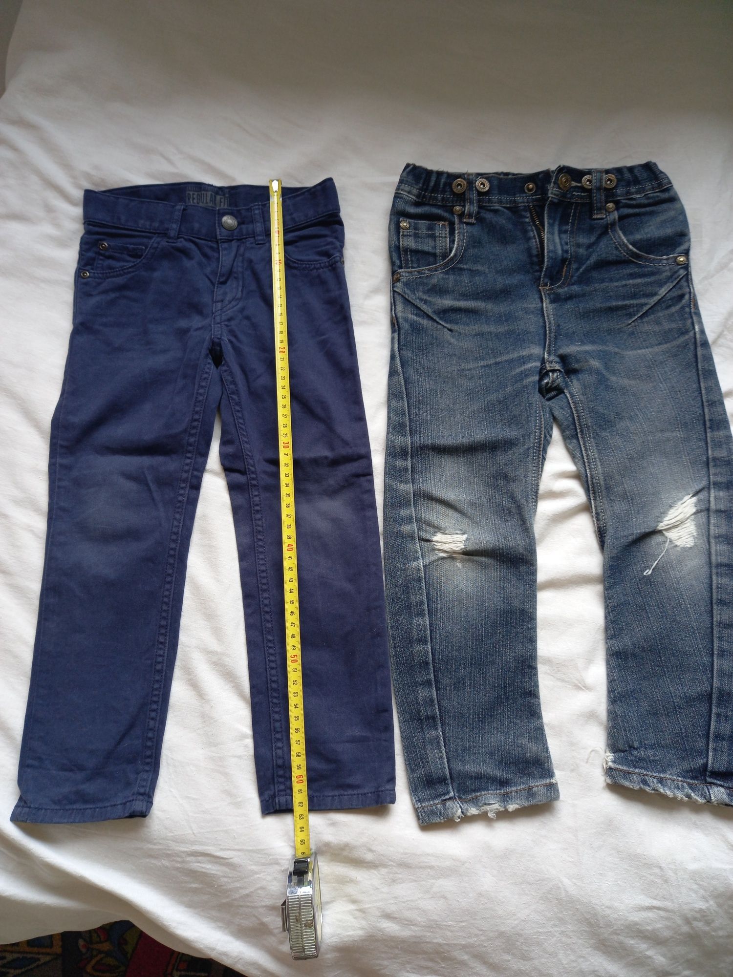 Praktycznie nowe spodnie HM 104 eleganckie drugie jeans  gratis