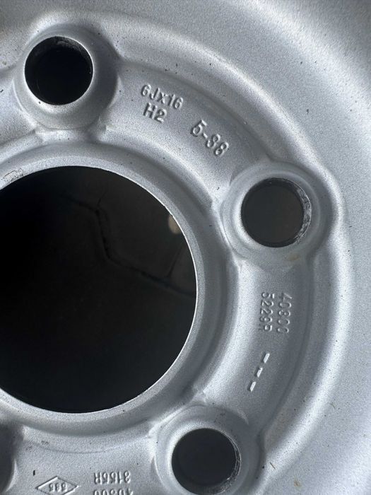 Felgi stalowe 16 Nissan Townstar Citan 2 Kangoo 5x114.3 ET38