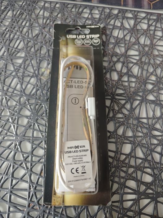 Taśma LED USB maxxter