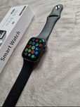 Smart watch s9 czarny, amoled, 4 gen, zegarek  pełny zestaw
