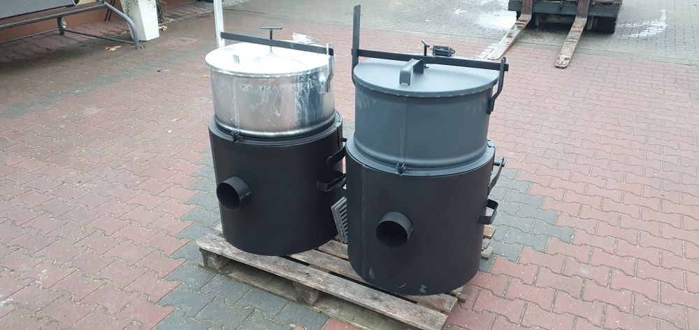 Parnik węglowy malowany, ocynkowany Nowy.