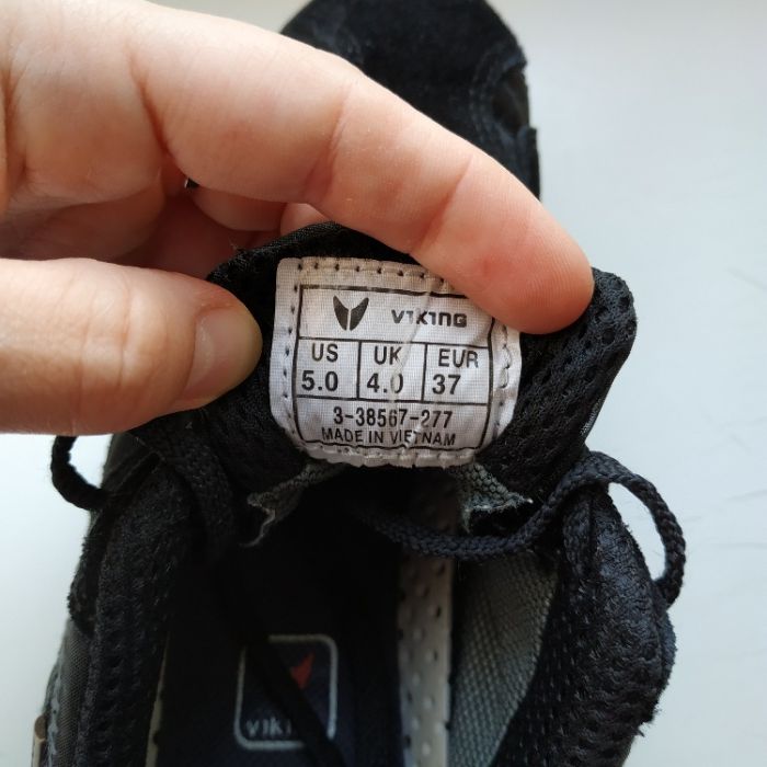 Шкіряні закриті туфлі мокасини Viking Gore-Tex 37р. 24 см.