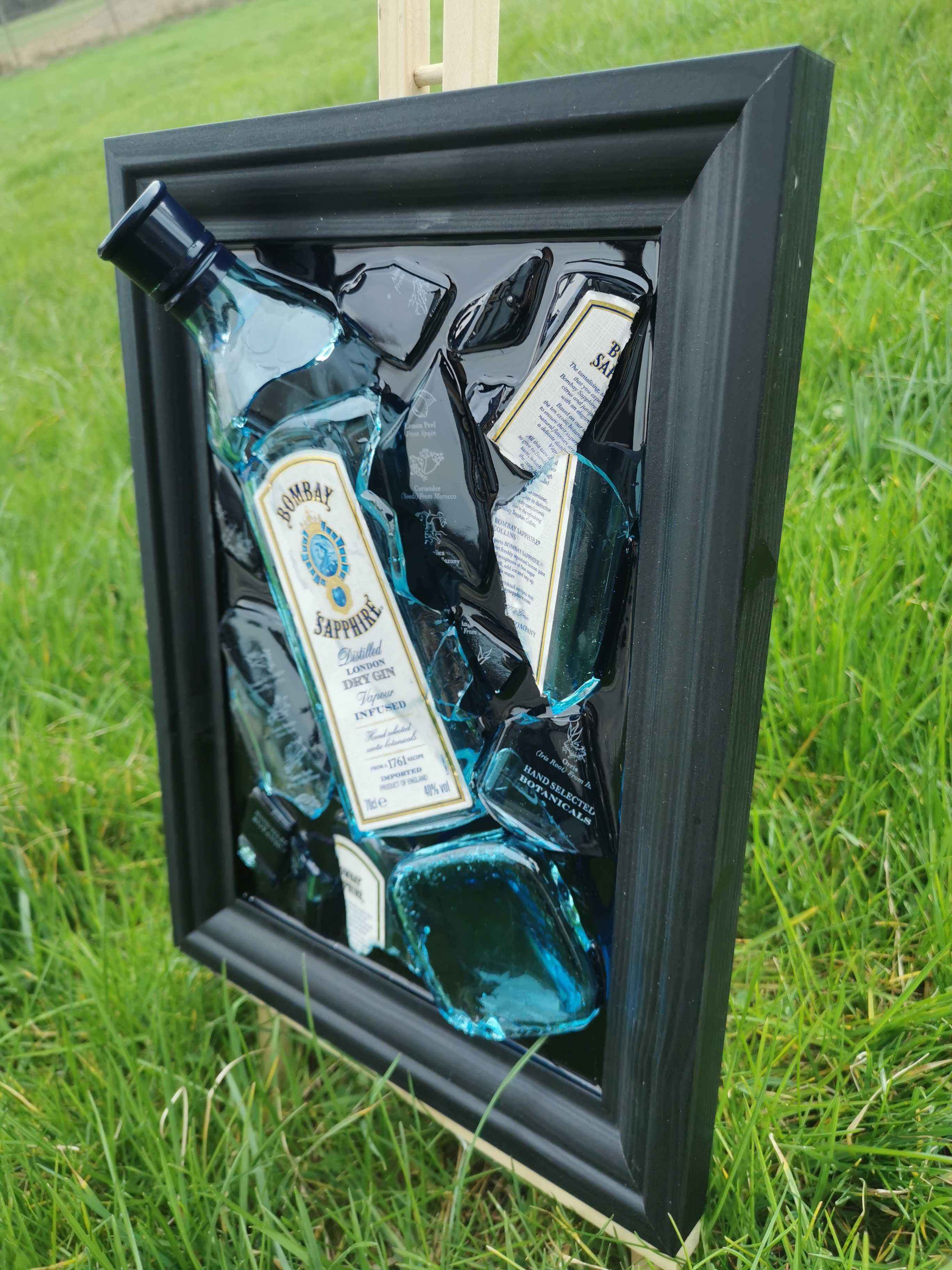 Obraz "Klasyczny" Bombay Sapphire NOWOCZESNY DESIGN!