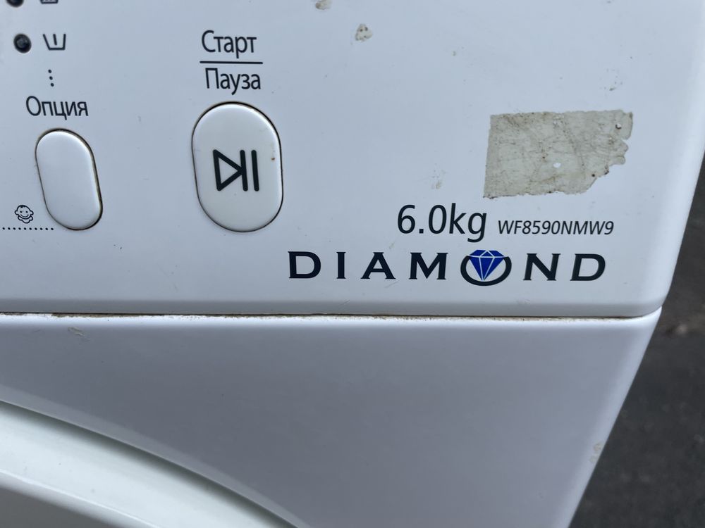 Пральна Samsung diamond wf850nmw9