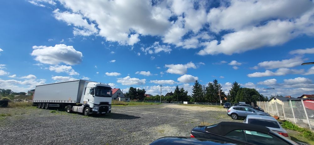 Plac do wynajęcia parking tir maszyny 3 kilometry od A4