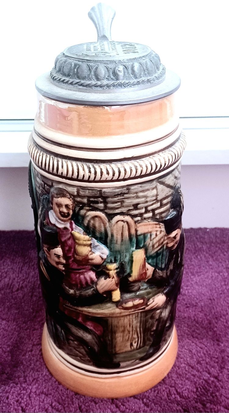 Kufel do piwa ozdobny karczma oryginał