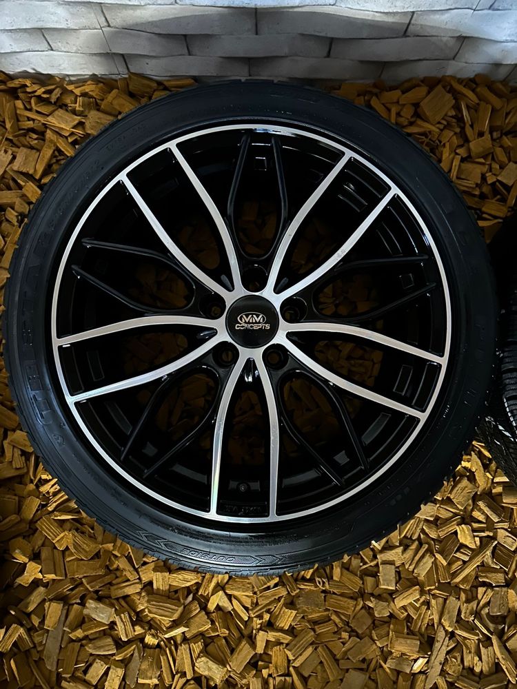 Felgi koła zimowe 7mm 18 cali MM01 5x112 audi seat skoda vw bmw g30 a3