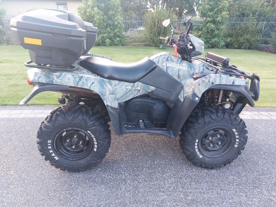 Suzuki Kingquad 750 AXI 4x4 homologacja