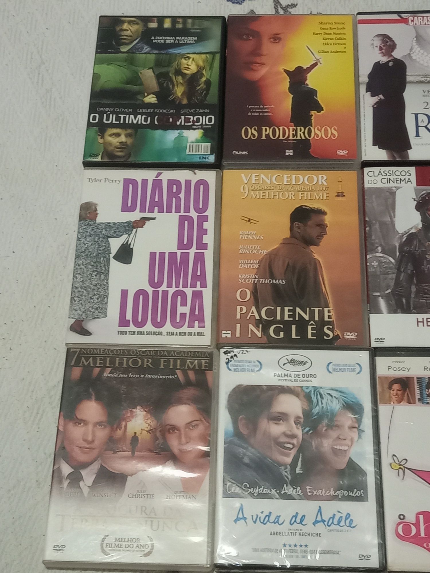 Lote de DVD's Antigos