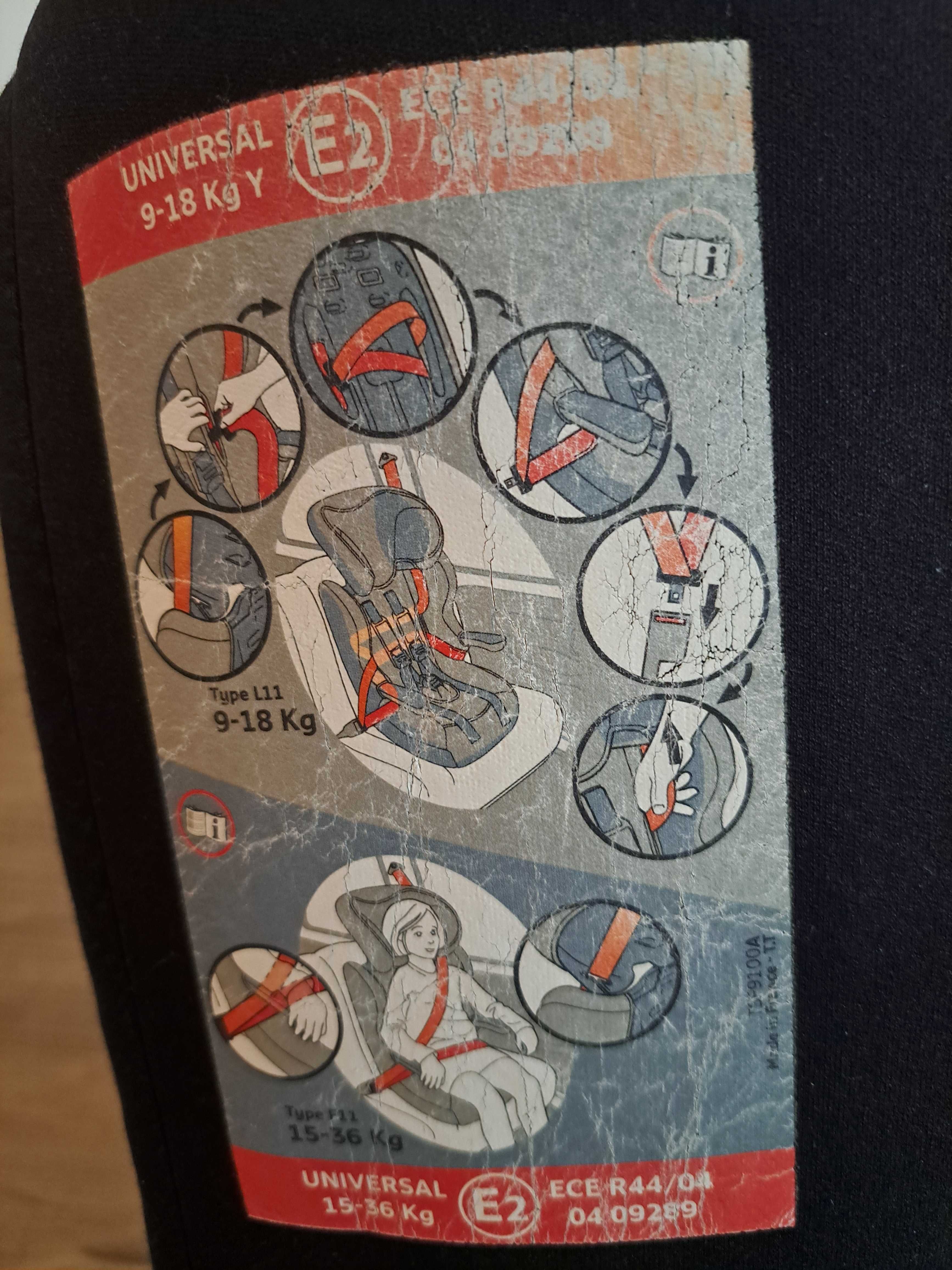 Cadeira Auto para criança Universal