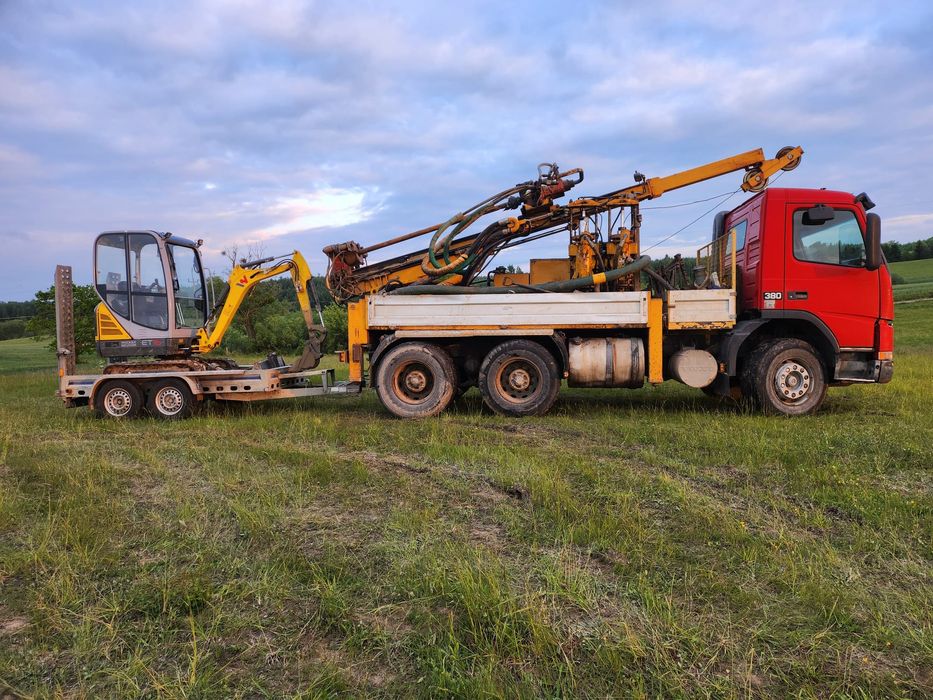 Wiertnica  do studni i pomp ciepła Wamet typ H25 SM5