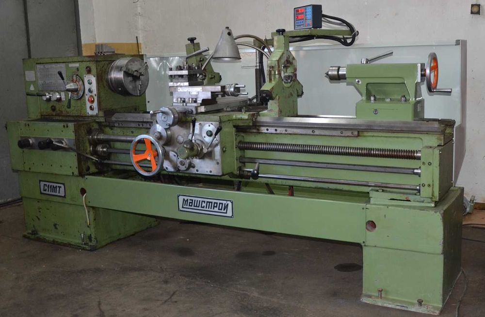 Tokarka Uniwersalna C11 MT x 1500 oryginał 1990r. odczyty mostek