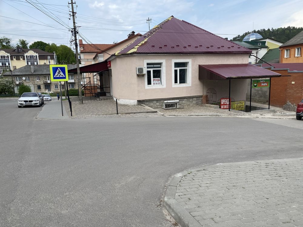 Оренда 72-100 м.кв. Кафе+ літній майданчик Центр. Світло НЕ виключають