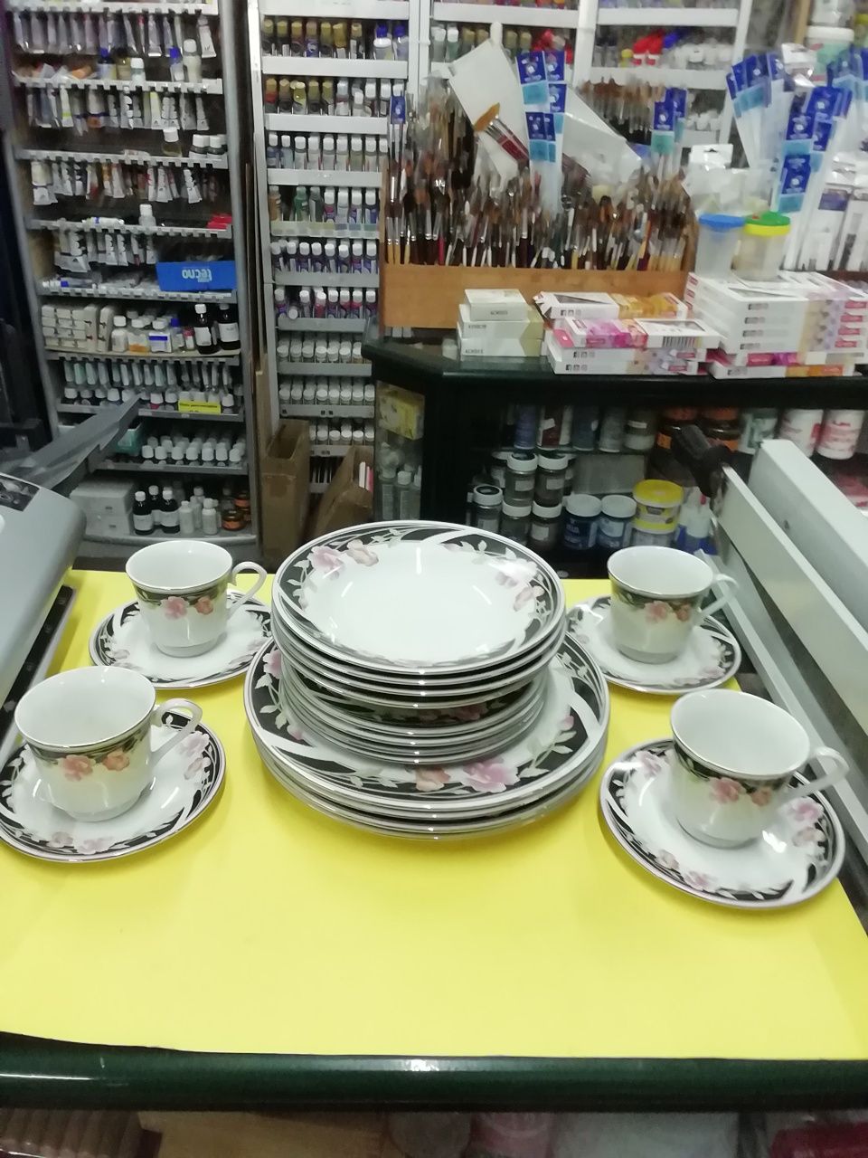 Serviço de jantar porcelana chinesa, novo