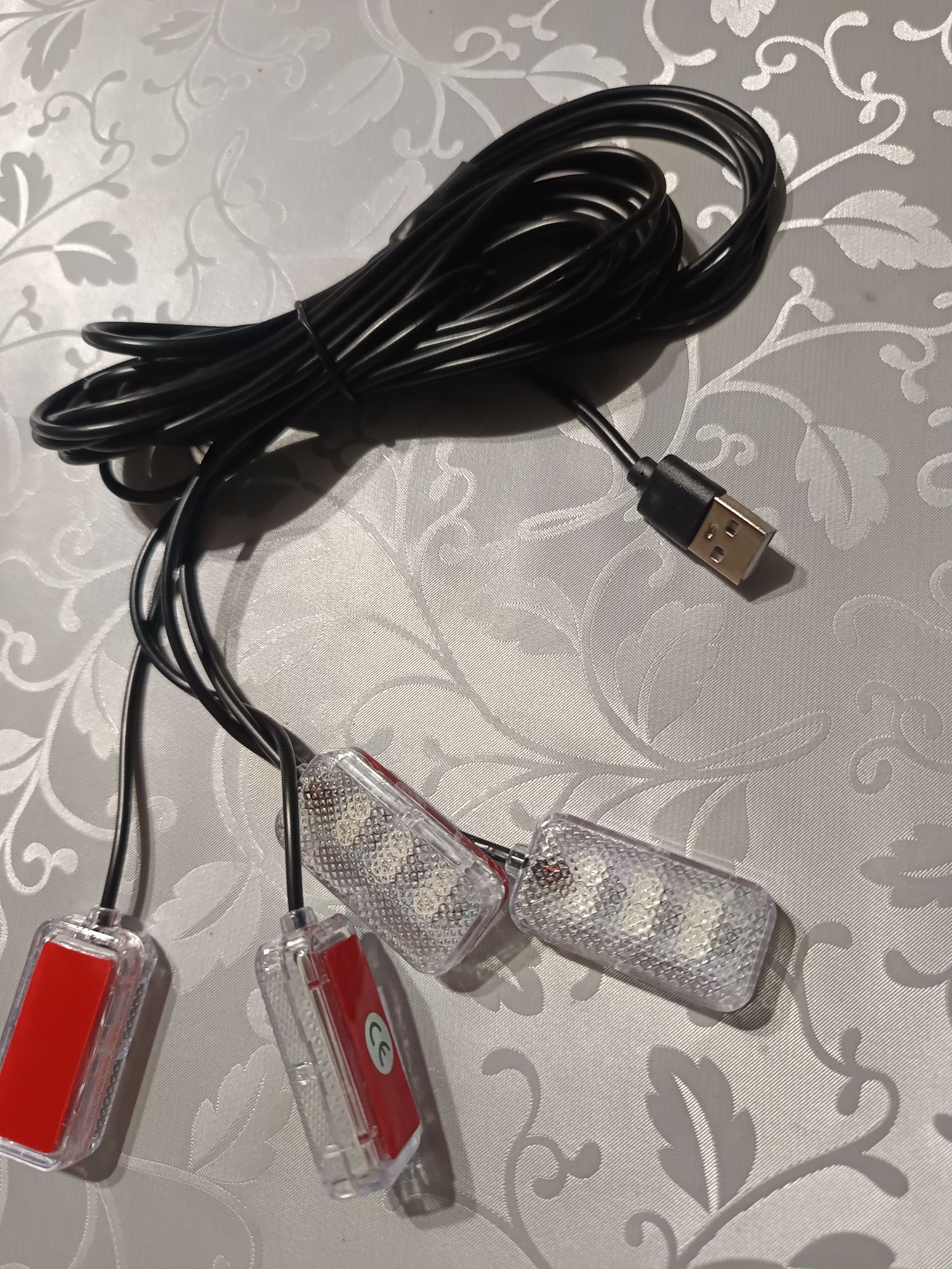 Lampki led do samochodu auta tuning oświetlenie kabiny