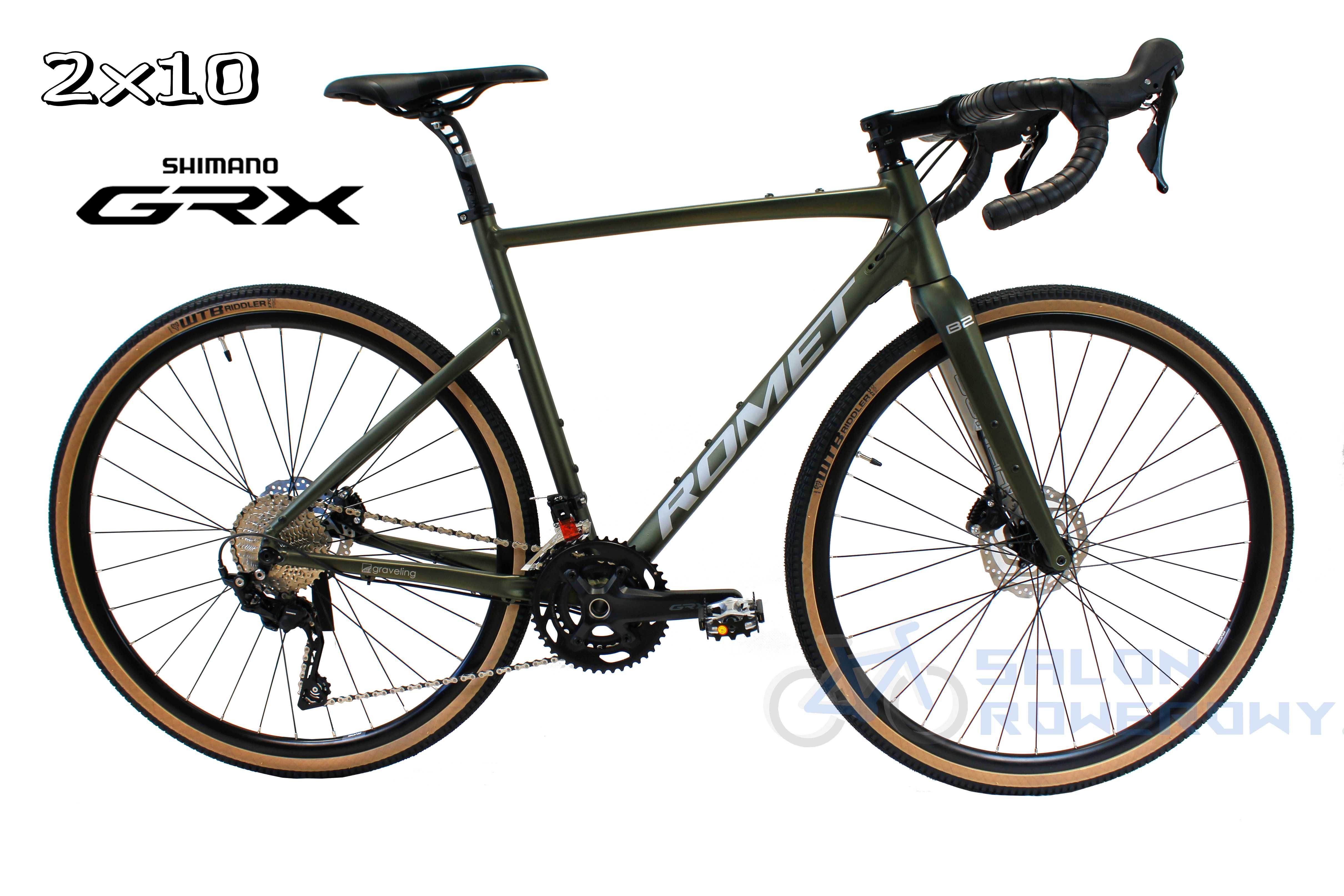 Romet Boreas 2 GRX 2x10 rower gravel gravelowy rama 54 M, 56 L NOWY