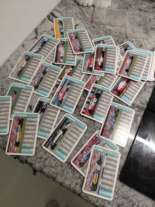 Karty kolekcjonerskie Quartett