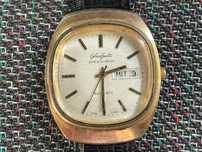 Starszy męski zegarek Glashutte spezichron 22 Rubis