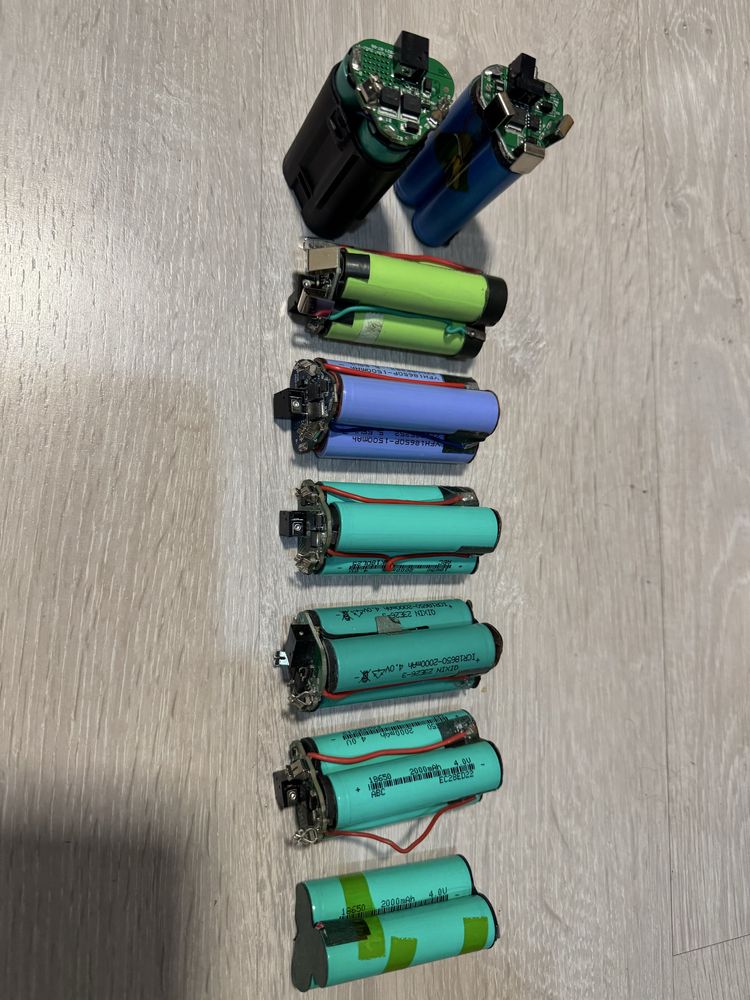 Аккумулятор/батарея от шуруповёрта 12v 18v