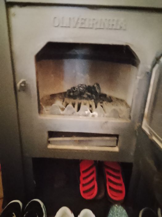 Salamdra a lenha como nova