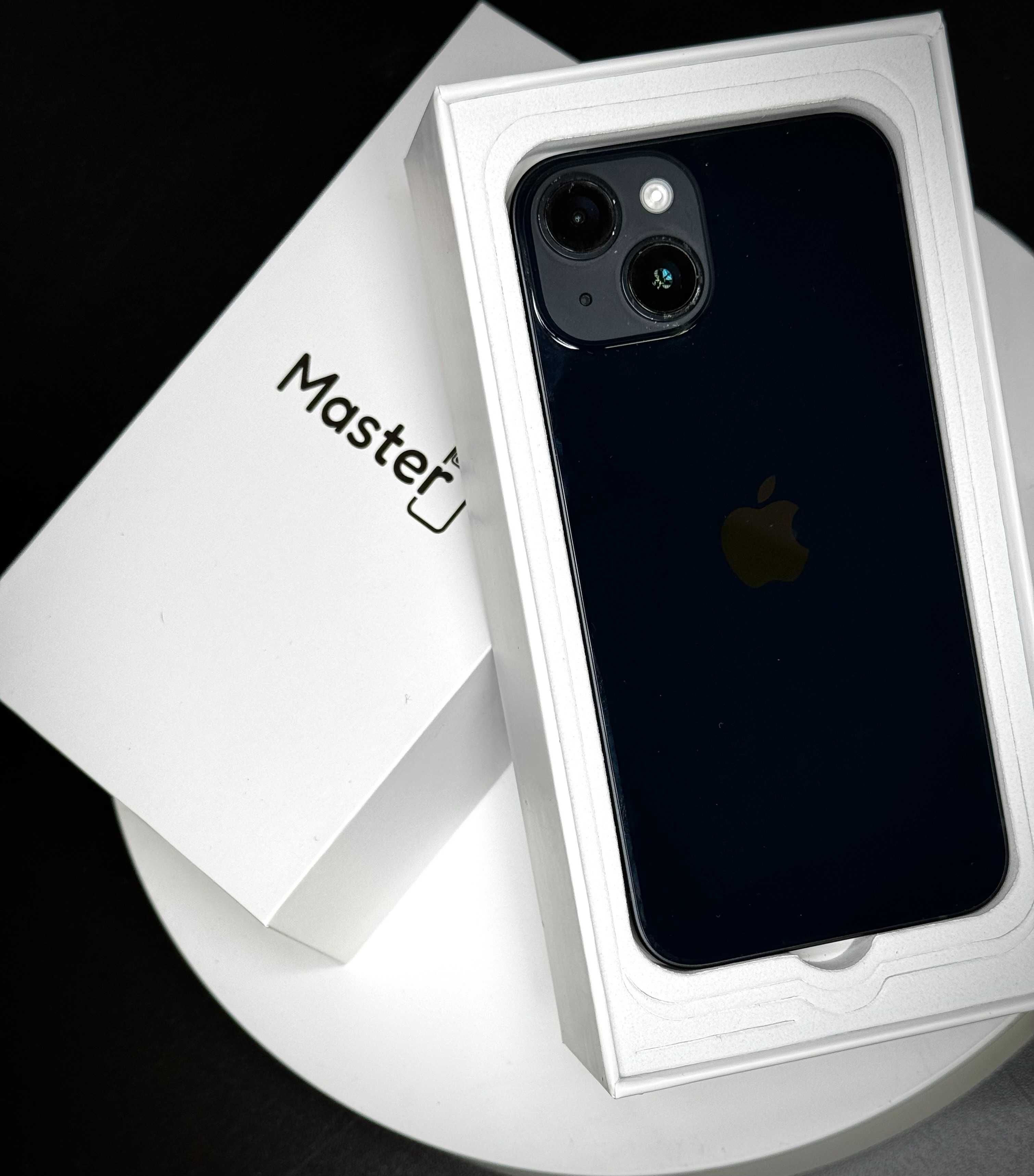 Apple iPhone 14 128GB Midnight jak nowy 100% bat 6msc gwarancji