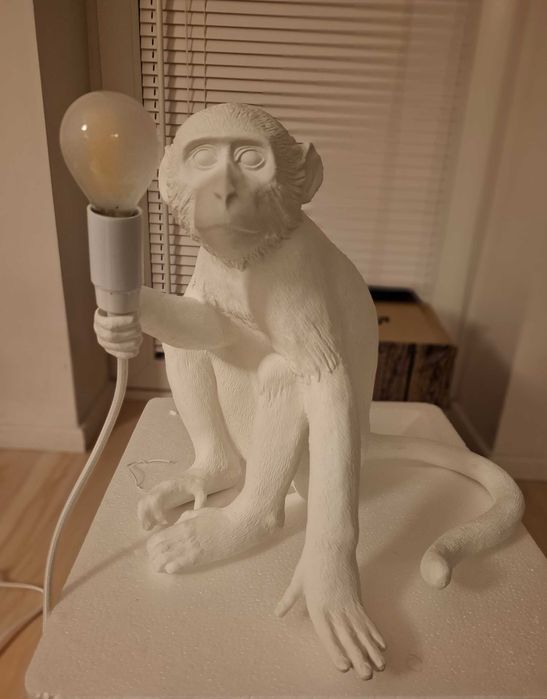 Lampa Seletti Monkey biala