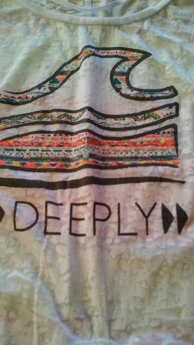 T shirt deeply