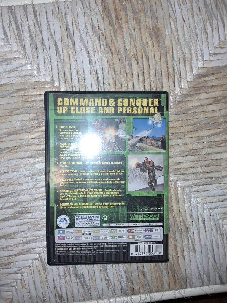 Command Conquer Renegade PC CDROM  Retro jogos easports