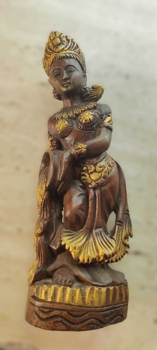 Статуэтка тайской танцовщицы - ручная работа, палисандровое дерево.