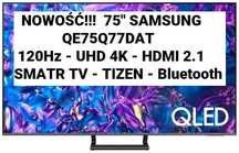 Telewizor QLED Samsung QE75Q77DAT 4K 120Hz Tizen HDMI 2.1 Smart TV