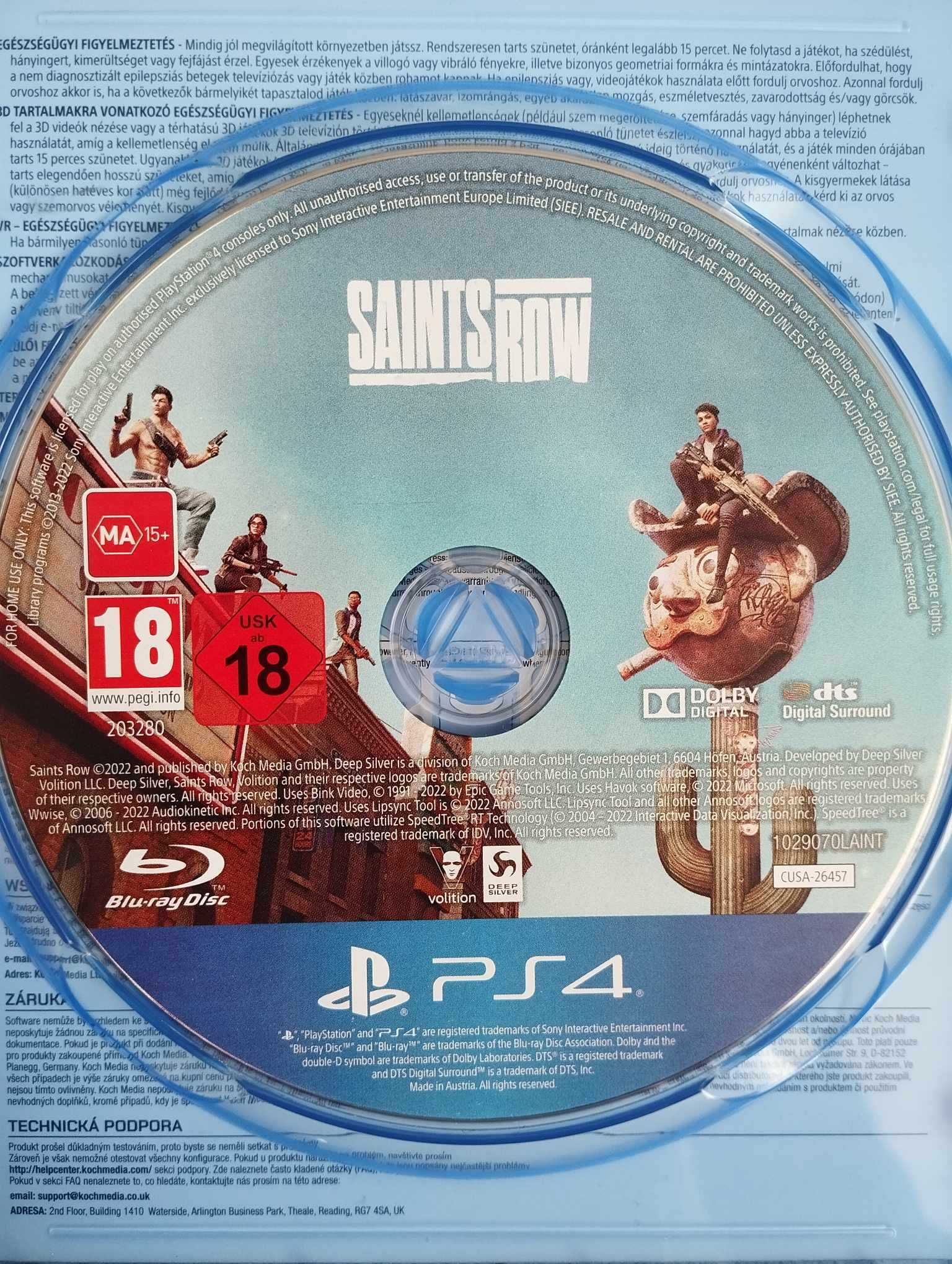 Gra Saints Row Day One Edition PS4/PS5 PL Playstation
