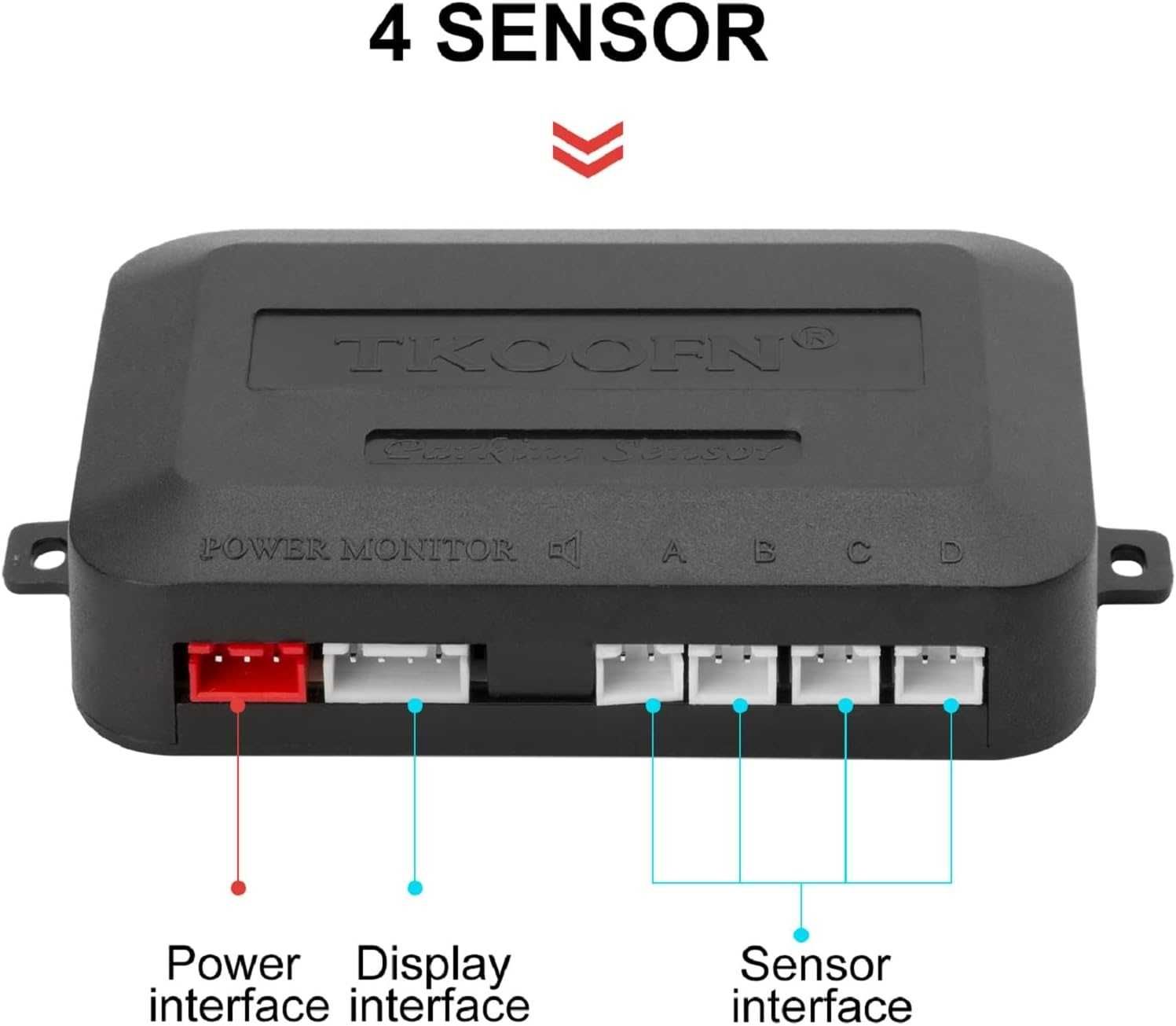 Kit Sensores Estacionamento Universal Multi Marcas