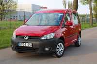 VW Caddy 1.6 TDI 102KM 5 osobowy, bezwypadkowy, przesuwne drzwi, 102KM