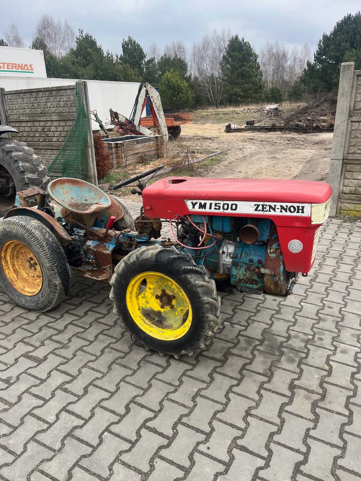 Minitraktorek Bertolini 4x4 made italy