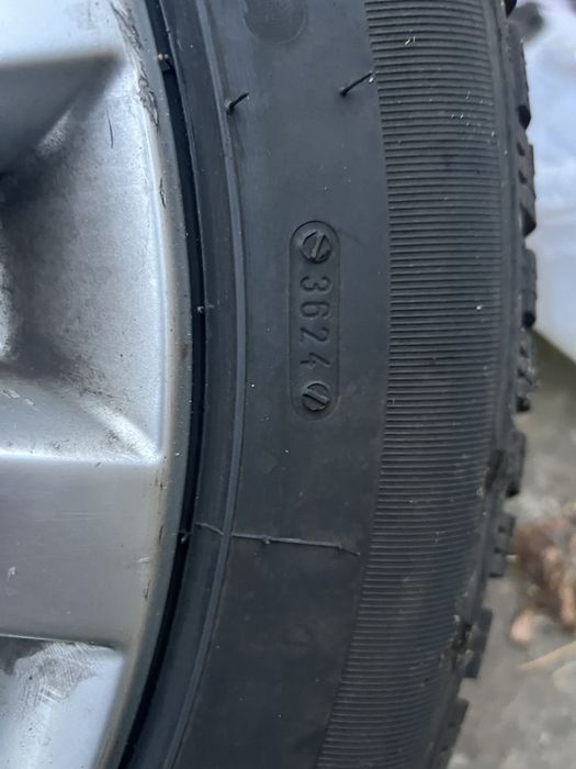 Диски з гумою 235 55 17 tigar 24рік диски 5х112 vw