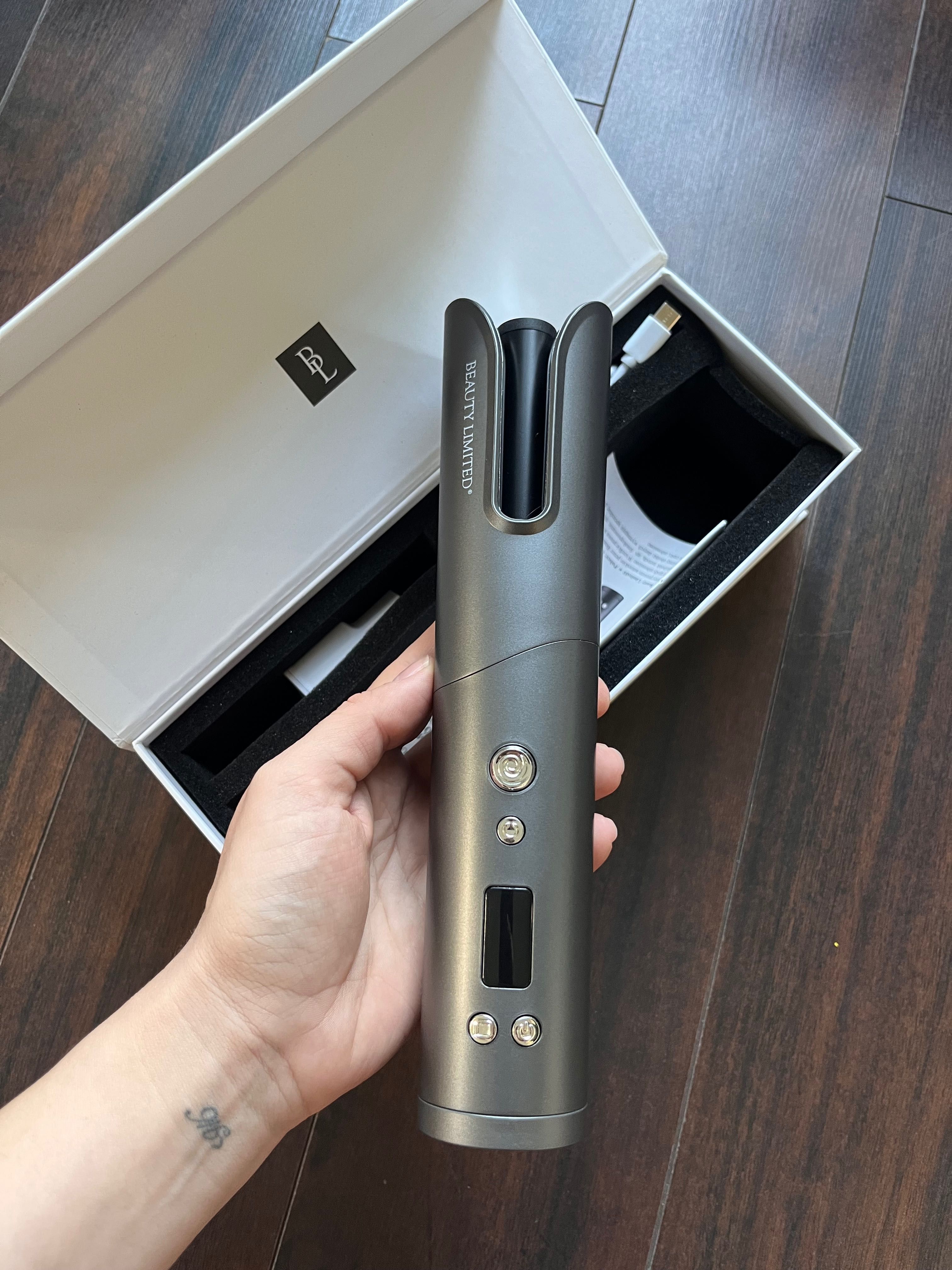 Bezprzewodowa lokówka automatyczna Garett Beauty Curly Limited